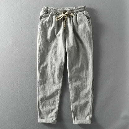 Lightweight Breathable Linen Trousers