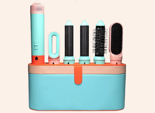 Multi Function Hair Styler Dryer Curl Straightener Set - OutfitLondon