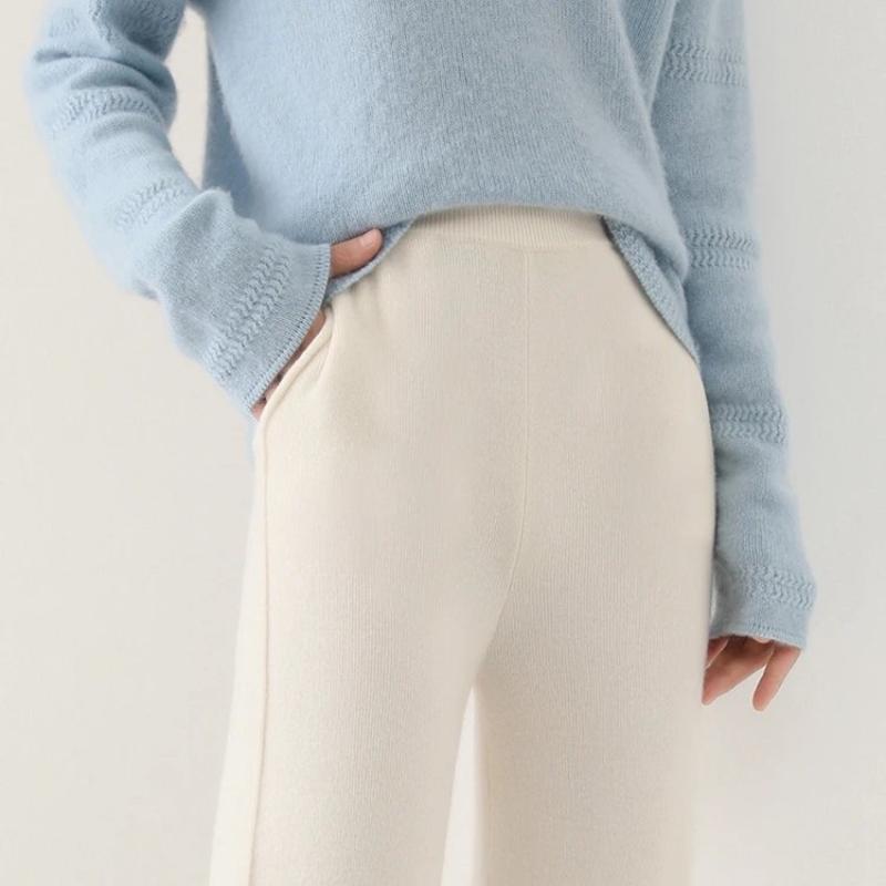 Comfortable Loose Fit Knit Pants