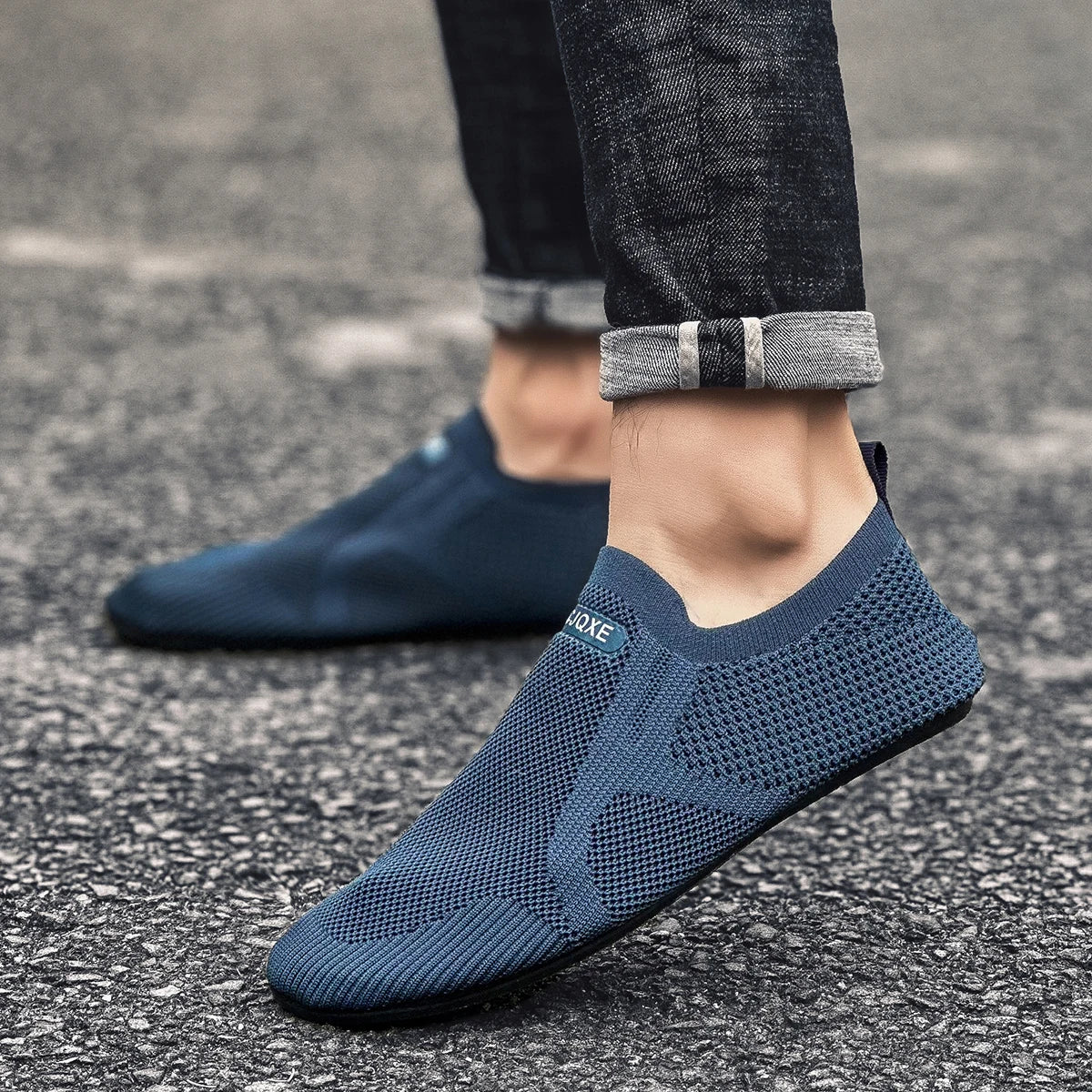 Breathable Mesh Slip On Shoes