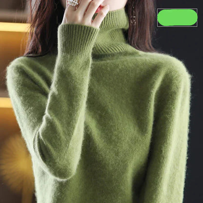 Premium Warm Cashmere Crew Sweater