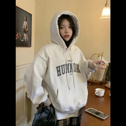 Relaxed Fit Graphic Hooded Sweatshirt