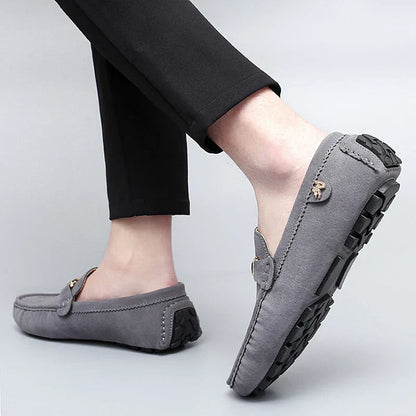Luxury Soft Leather Slip On Shoes