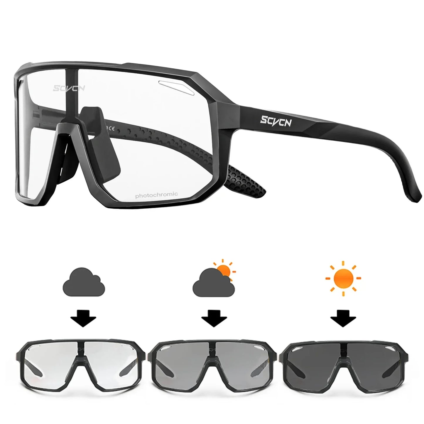 Men's Sports Polarized Cycling Glasses