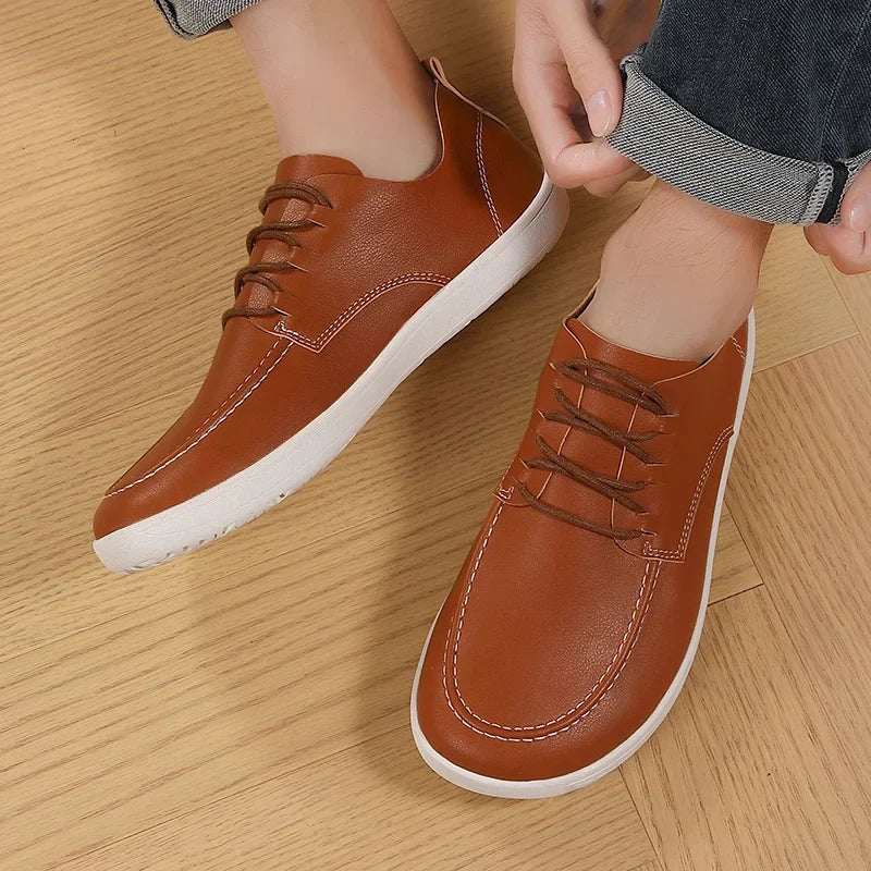 Brown Genuine Leather Shoes