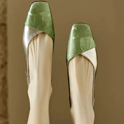 Classic Low Heel Sling Pump