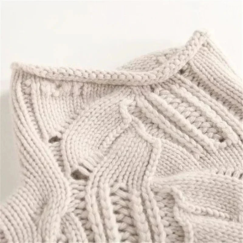 Cozy Cable Knit Turtleneck Sweater