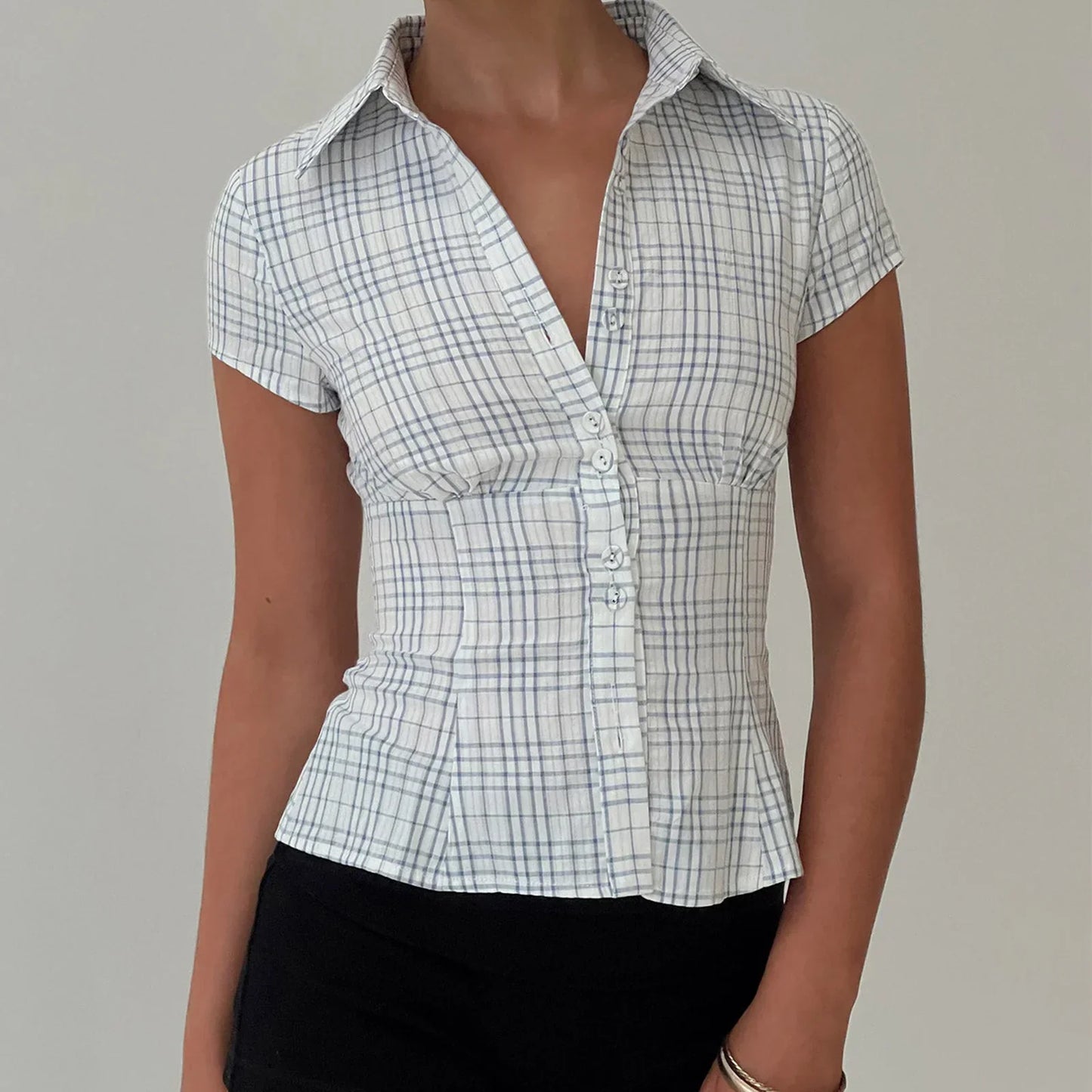Timeless Plaid Relaxed Fit Women's Shirt