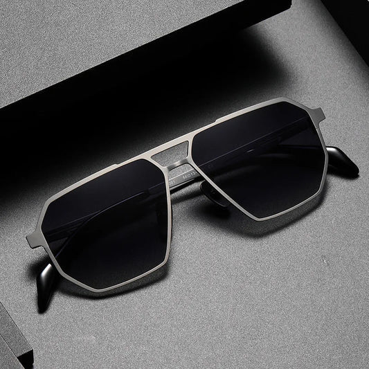 Titanium Polarized Sunglasses Ultra Lightweight Unbreakable Frames - OutfitLondon