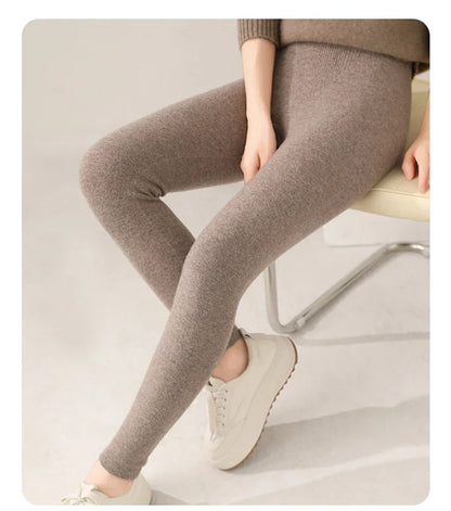 Women's Cashmere Leggings Soft Knit