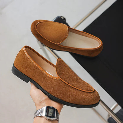 Luxurious Suede Slip On Shoes