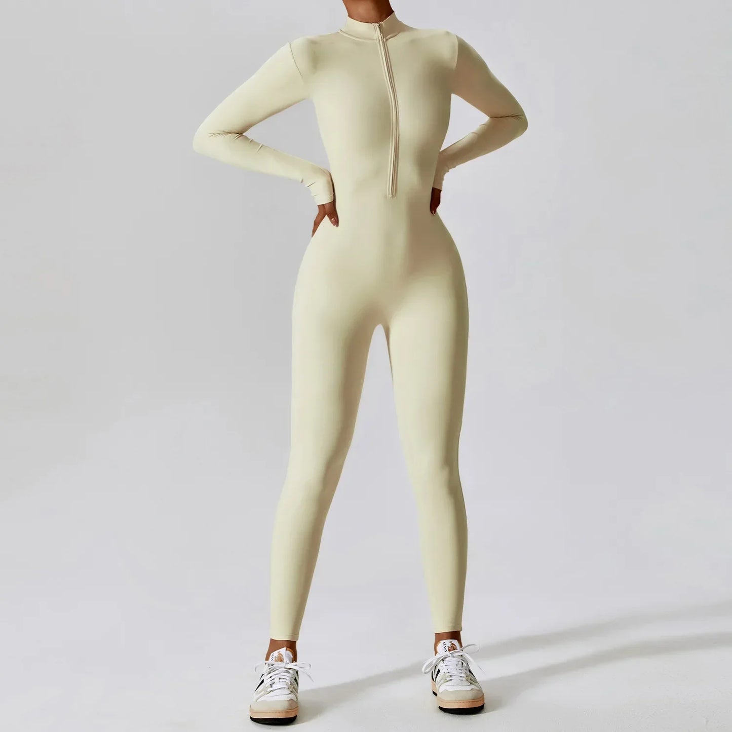 Women's Zip Up Front Onesie Jumpsuit