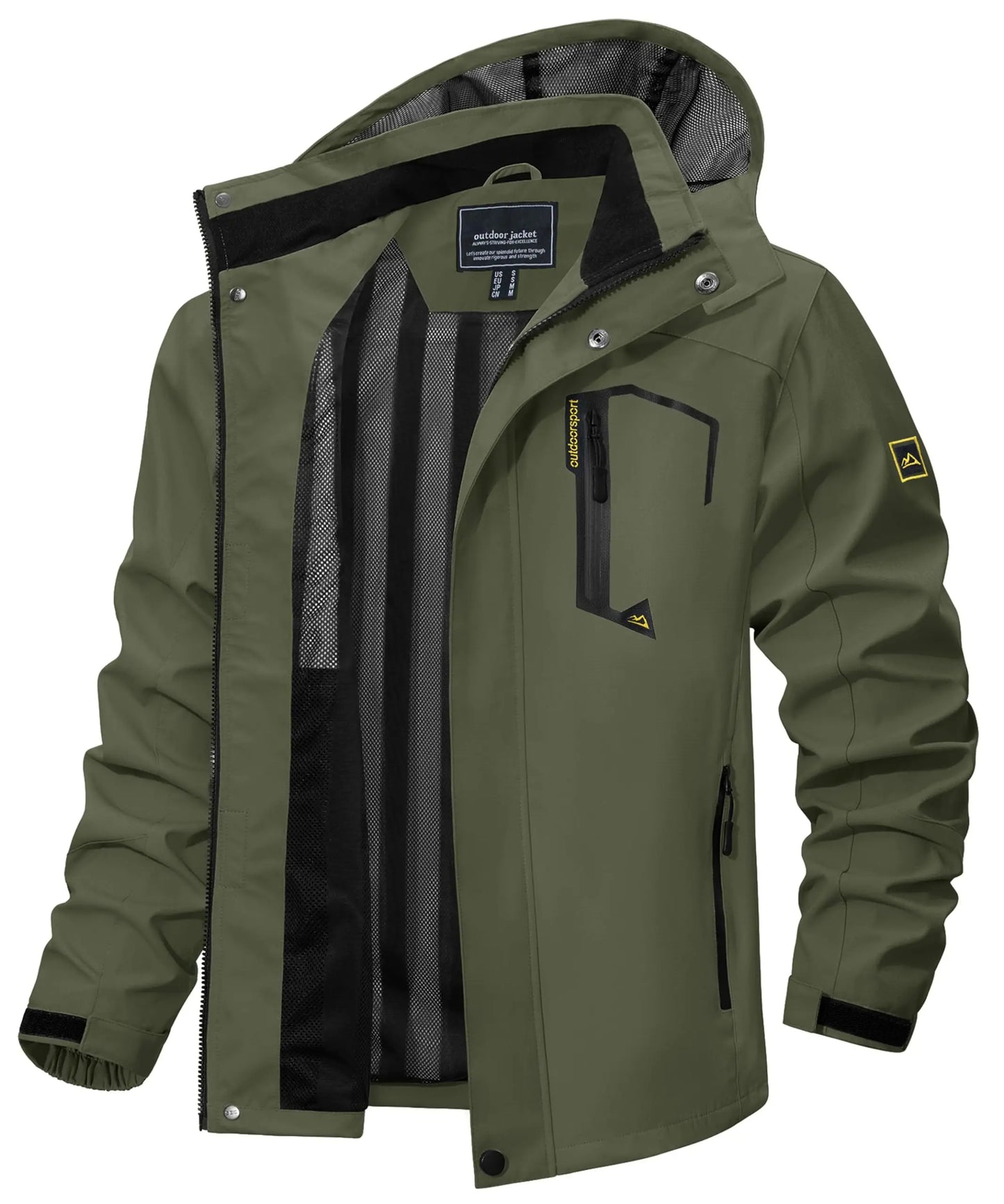 Waterproof Lightweight Mens Windproof Jacket