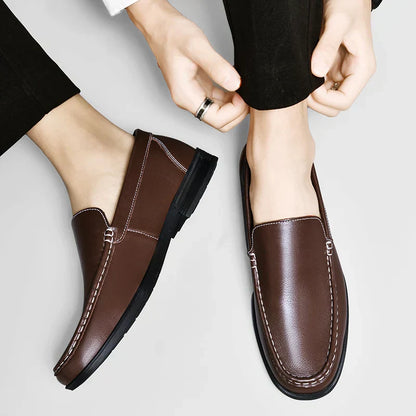 Stylish Leather Slip On Shoes for Men