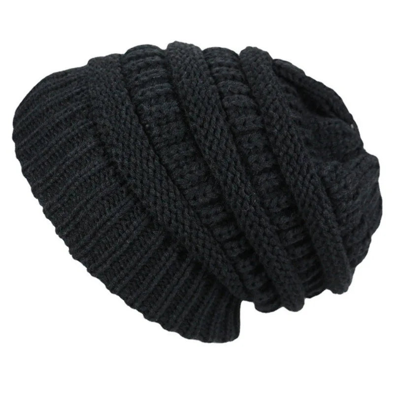 Warm Cozy Fleece Lined Beanie Hat