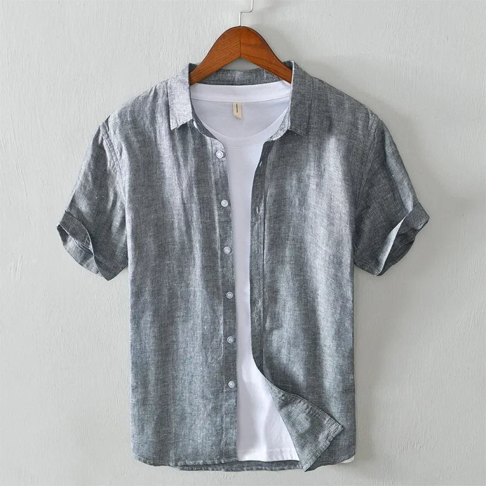 Casual Fit Short Sleeve Dress Shirt