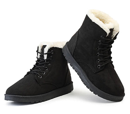 Cozy Waterproof Winter Ankle Boots