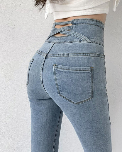 Women's Skinny High Waisted Stretch Jeans