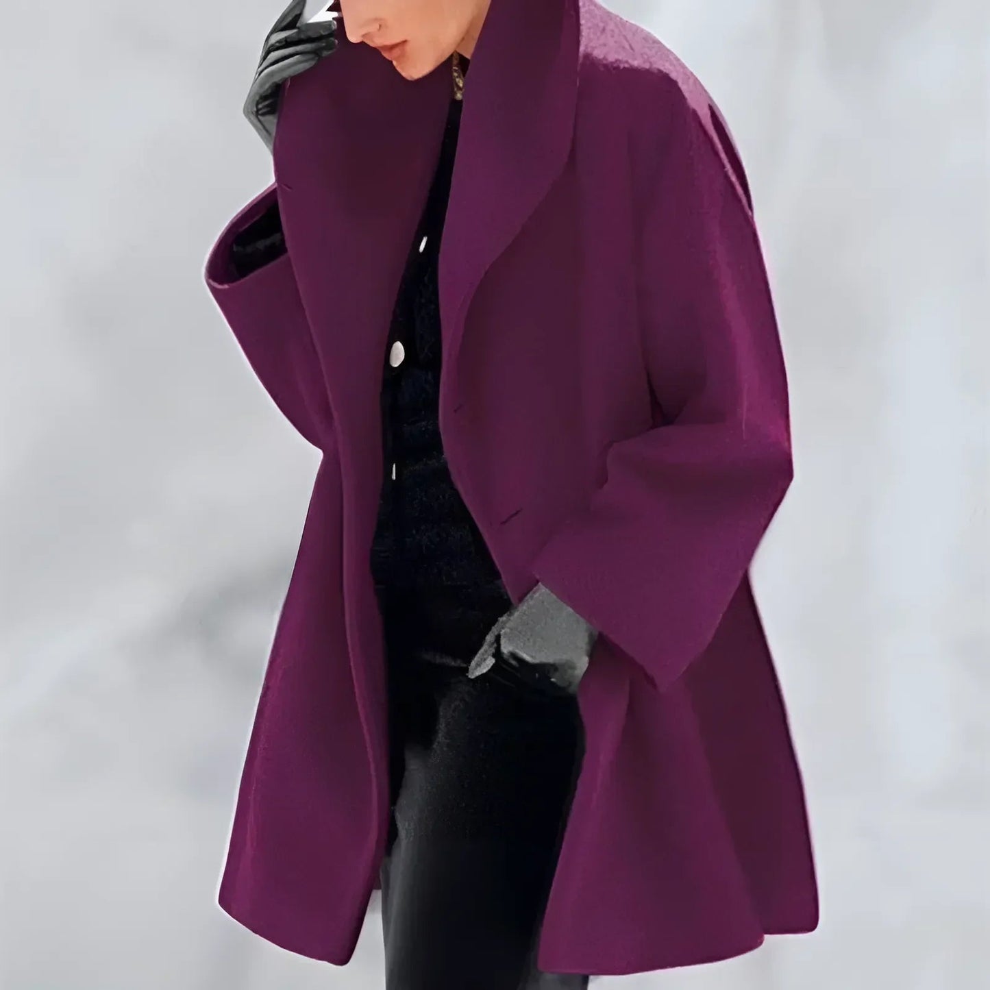 Classic Ladies Warm Parka Coat