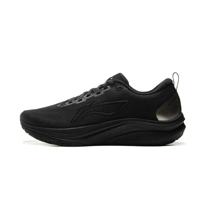 Lightweight Black Performance Mens Sneakers