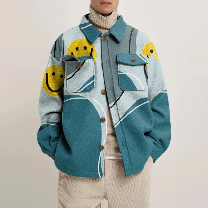 Heavyweight Abstract Parka Jacket