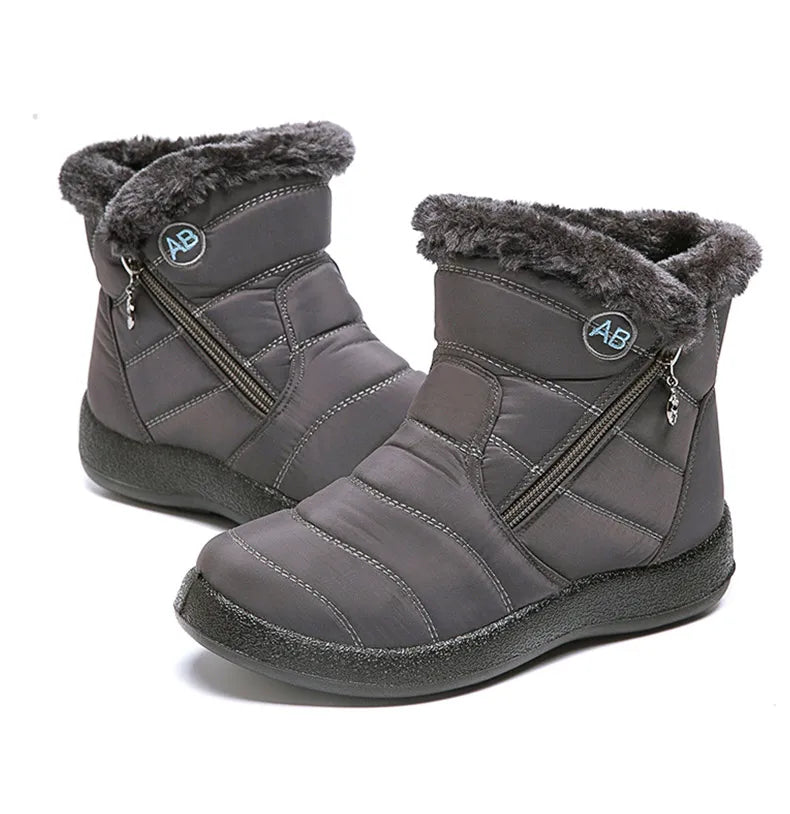 Warm Waterproof Snow Boots for Women