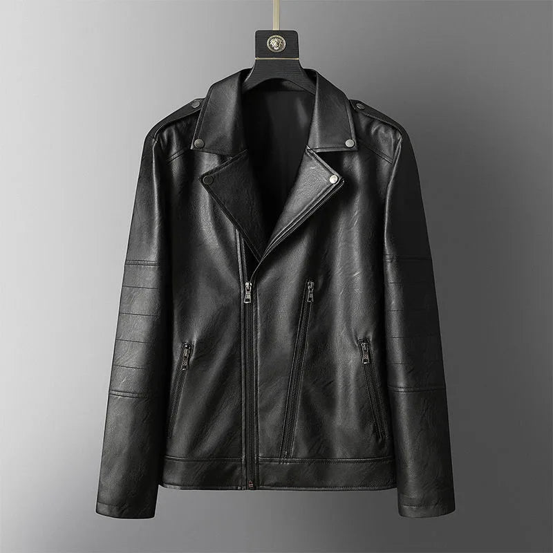 Genuine Brown Leather Coat - OutfitLondon