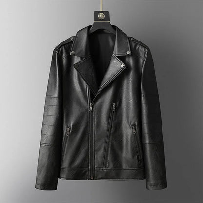Genuine Brown Leather Coat - OutfitLondon