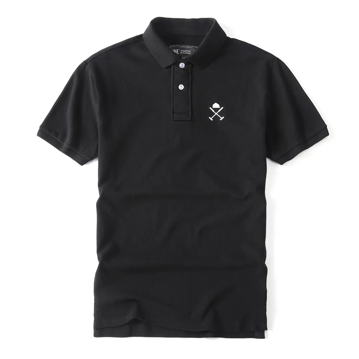 Breathable camouflage Mens Short Sleeve Polo Shirt