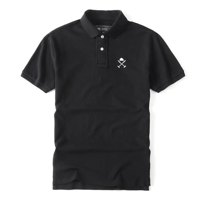 Breathable camouflage Mens Short Sleeve Polo Shirt