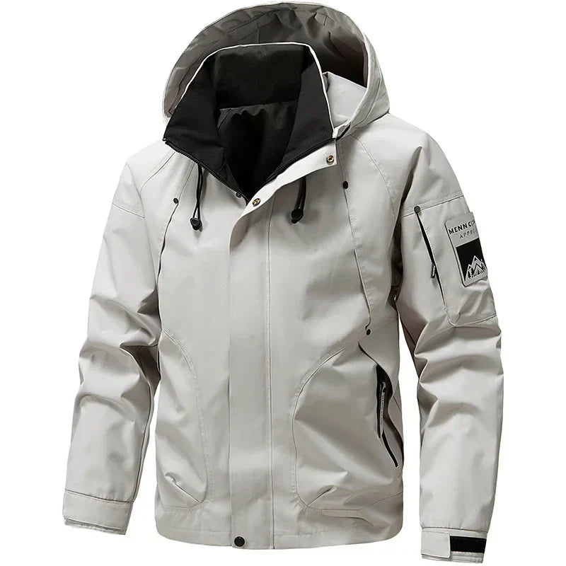 Warm Waterproof Hooded Ski Coat
