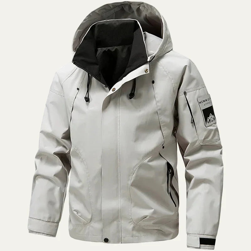 Waterproof Hooded Work Jacket for Men
