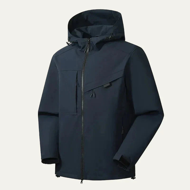 Men's Slim Water Resistant Hoodie Jacket