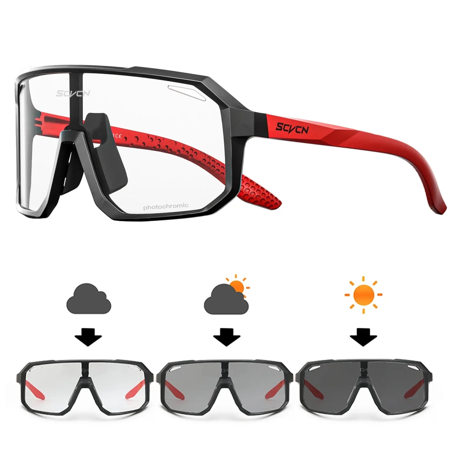 Sleek Athletic Sunglasses for Men
