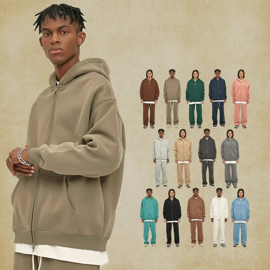 Cozy Soft Fleece Zipper Hoodie Jacket - OutfitLondon