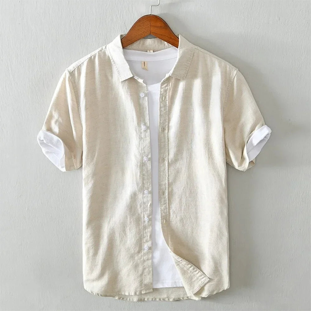 Casual Fit Short Sleeve Dress Shirt