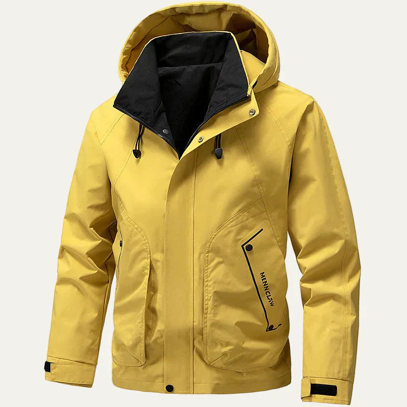 Waterproof Hooded Work Jacket for Men