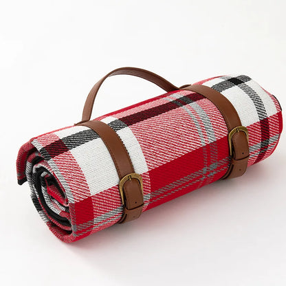 Compact Water Resistant Outdoor Blanket for Camping