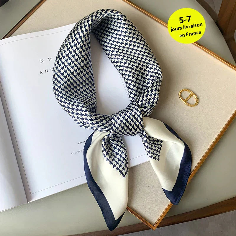 Warm Plaid Women's Scarf Neck Wrap Accessory