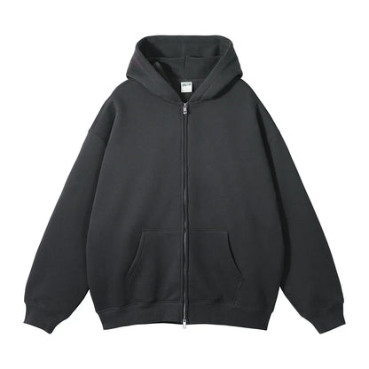 Cozy Soft Fleece Zipper Hoodie Jacket