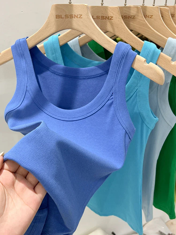 Relaxed Fit Lightweight Women's Summer Tank Top