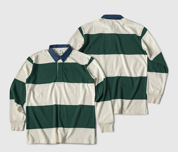 Traditional University Long Sleeve Polo Tee