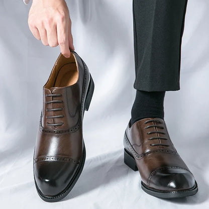 Luxury Leather Mens Shoes - OutfitLondon