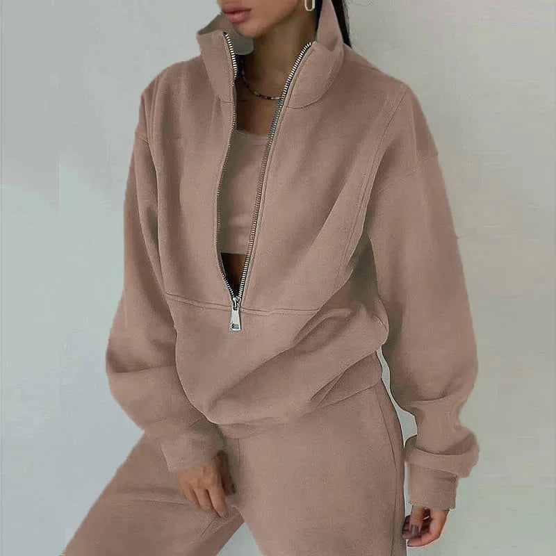 Cozy Women's Winter Loungewear Sweat Suit