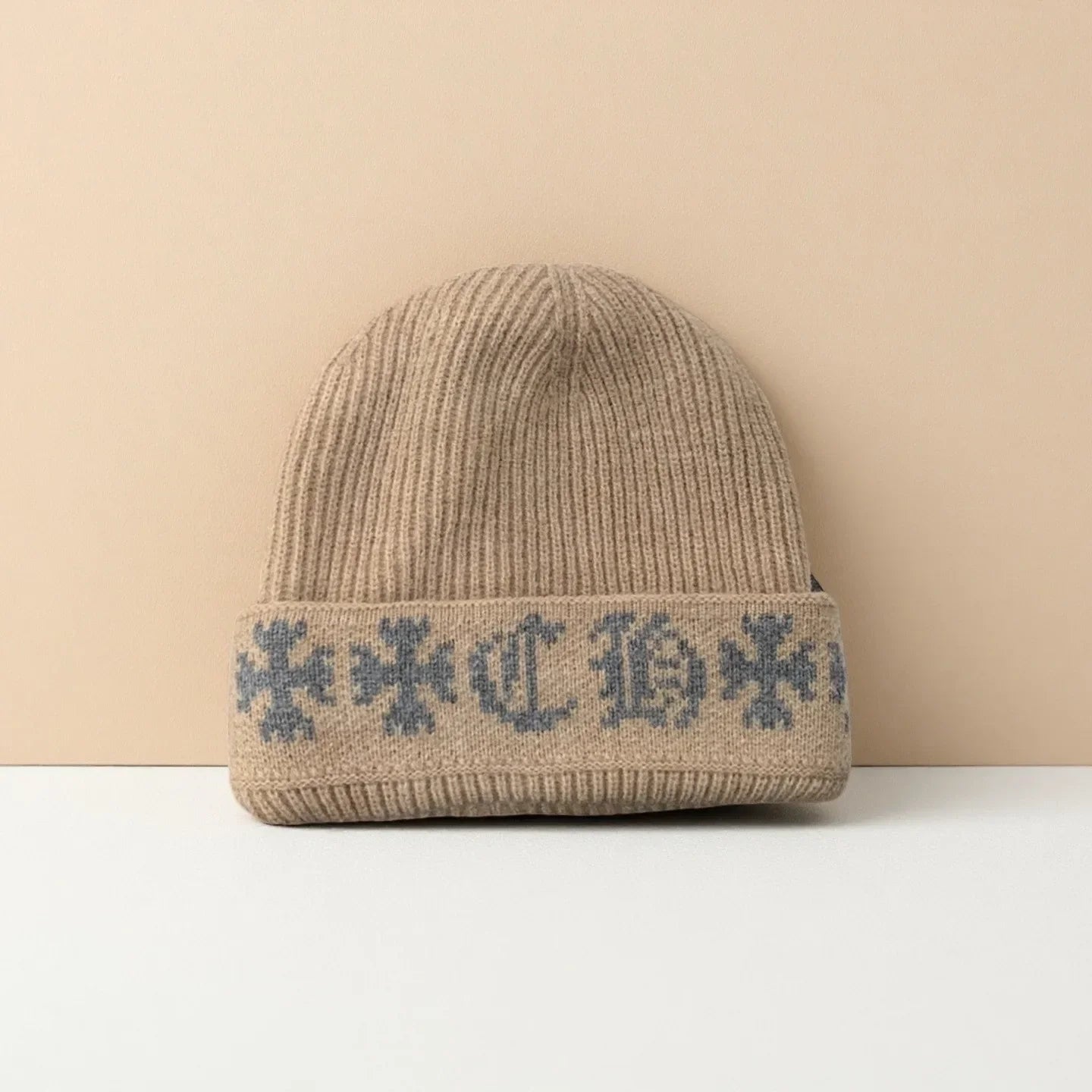 Colorful Patterned Unisex Winter Beanie Hat