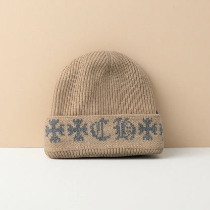 Colorful Patterned Unisex Winter Beanie Hat