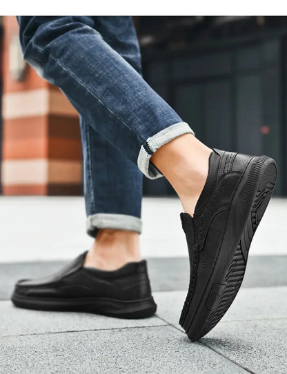 Classic Men's Genuine Leather Shoes