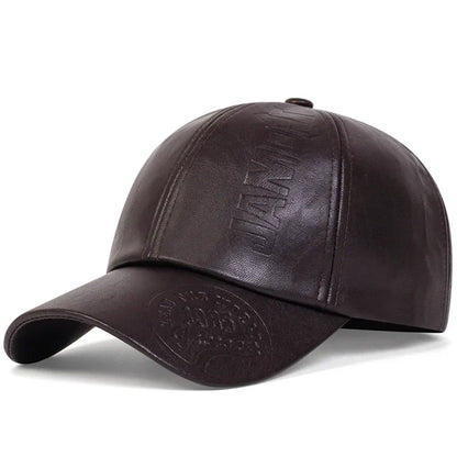 Vintage Tan Baseball Hat - Adjustable Size