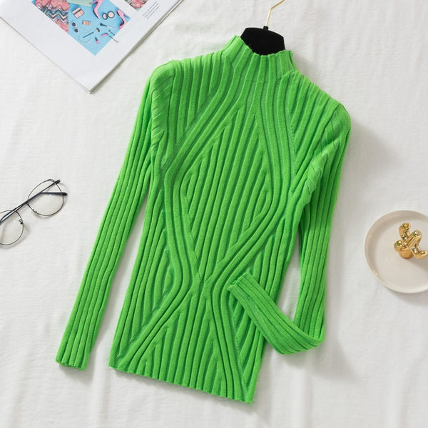 Warm Soft Knit Women's Winter Sweater - OutfitLondon