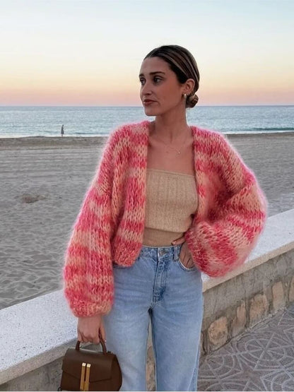 Soft Relax Fit Women's Crew Neck Sweater